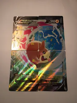 Morpeko V-Union Set SWSH215 216 217 218 Pokemon Promos 2022 NM - Image 1