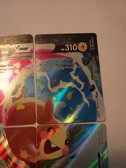 Morpeko V-Union Set SWSH215 216 217 218 Pokemon Promos 2022 NM - Image 3