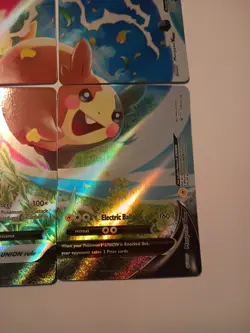 Morpeko V-Union Set SWSH215 216 217 218 Pokemon Promos 2022 NM - Image 4