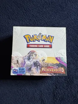 Pokemon TCG Scarlet & Violet - Paldea Evolved Booster Box In Acrylic Case - Image 2