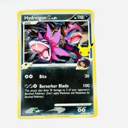 Pokemon Hydreigon C Lv.61 SWSH138 SWSH Promo Holo Fast Shipping in top loader - Image 1