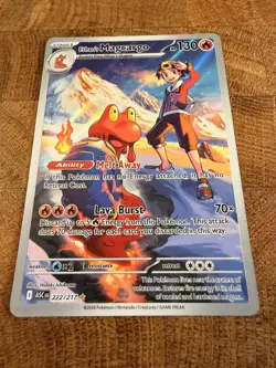 Ethan's Magcargo - 222/217 - Pokemon Ascended Heroes Illustration Rare NM - Image 1