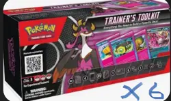 Pokemon TCG 2025 Trainers Toolkit PRESALE 10/24 Case Of 6! Ships 10/24! - Image 1