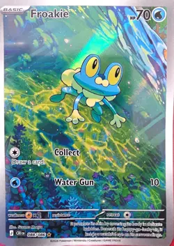 Pokemon TCG Froakie Crown Zenith 088/086 Full Art Holo EN 2026 - Image 1