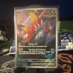 The Pokemon Company Slither Wing 203/182 SV04 Paradox Rift Illus Rare Holo - Image 1