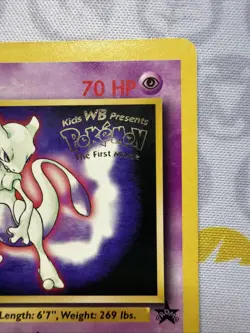 Mewtwo 3 promo Vintage WOTC Black Star Promo (1999) Pokemon First Movie - HP - Image 3