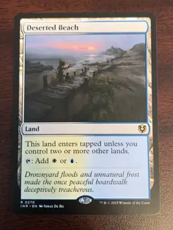 Deserted Beach [Innistrad Remastered] Near Mint - Image 1