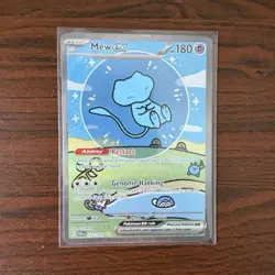 POKEMON SV: PALDEAN FATES SPECIAL ILLUSTRATION RARE #232/091 MEW EX HOLO ENG - Image 1