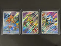 Pokemon First Partner Illustration Set Series 1 Promo 40 41 42 Sinnoh 2026 - Image 1