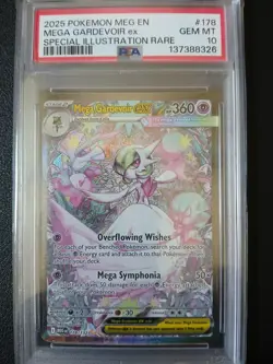 Pokemon Mega Gardevoir ex 178/132 Special Illustration Rare Holo PSA 10 - Image 1