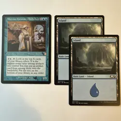 Muzzio, Visionary Architect M MTG Commander: The Brothers' War + 2x Island 263! - Image 1