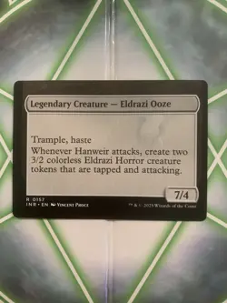 MTG Hanweir Garrison/Eldrazi Ooze 0157 Rare INR NM MTG Innistrad Remastered - Image 2