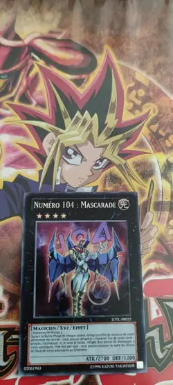 Carte Yu-Gi-Oh! Numero 104 : Mascarade JOTL-FR055 Rare Francaise / masquerade - Image 1