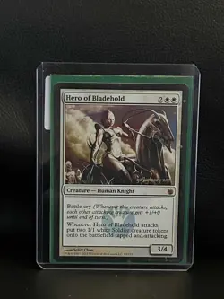 Hero of Bladehold - Foil - Prerelease Promo Pre-Release Promos Magic: The Gather - Image 1
