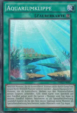 YU-GI-OH Aquariumklippe Super Rare DRL2-DE042 - Image 1