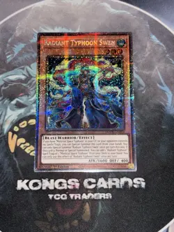 DOOD-EN014 Radiant Typhoon Swen Starlight Rare Yu-Gi-Oh! NEW - Image 1
