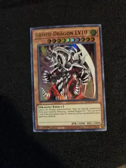 Yugioh - Armed Dragon LV10 GFTP-EN075 NM 1st ed Ultra Rare - Image 1