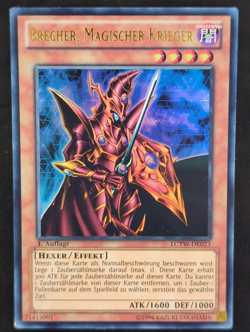 Brecher, magischer Krieger LCYW-DE023 Ultra Rare 1. Auflage DE NM YUGIOH - Image 1