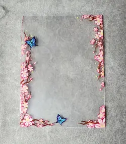 15x IMPERIUM DUELIST BORDER SLEEVES - Cherry Blossom Yu-gi-oh sleeves - Image 1