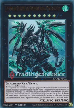 Yu-Gi-Oh! Jupiter le Mecene du Pouvoir de la Destruction : UR DOOD-FR044 - Image 1