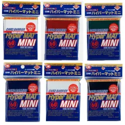 KMC Hyper MAT MINI (60 Sleeves) | Japanese Size | Fits Yu-Gi-Oh! & Cardfight!! - Image 1
