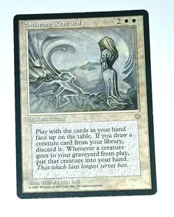 Magic the Gathering * MTG * 1 X Enduring Renewal * Ice Age * LP - Image 1