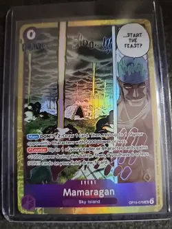 One Piece Mamaragan OP15-078 SR FOIL N/M - Image 1
