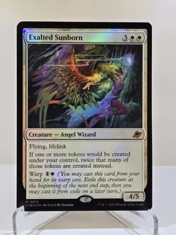 MTG Exalted Sunborn FOIL Edge of Eternities Magic the Gathering - Image 1