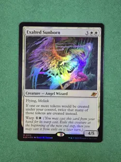MTG Exalted Sunborn FOIL Edge of Eternities Magic the Gathering - Image 3