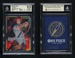 2024 One Piece Premium PRB-01 The Best Japanese SEC Shanks BGS 9.5 - Image 3