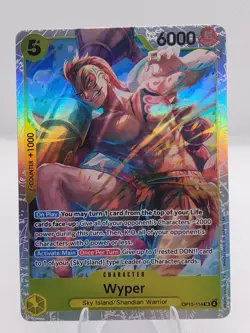 Wyper OP15-114 Super Rare Adventure on Kami's Island Foil One Piece TCG English - Image 1