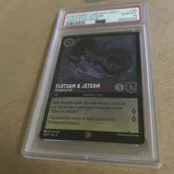 Disney Lorcana Promo EN 40 P1 Flotsam & Jetsam Entangled Eels PSA 10 GEM MINT - Image 4