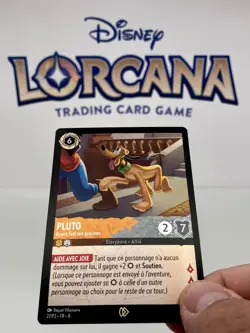 LORCANA carte promo FR8 27/P2 Pluto 🌟Foil🌟neuve - Image 1