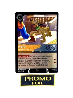 LORCANA carte promo FR8 27/P2 Pluto 🌟Foil🌟neuve - Image 2