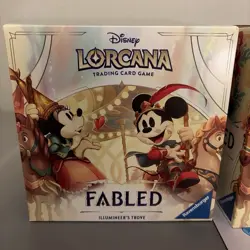 Disney LORCANA Fabled Illumineer’s Trove New Sealed 2025 - Image 1