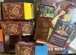 Illumineer's Quest BOTH Palace Heist Deep Trouble + Case Sleeves Disney Lorcana - Image 2