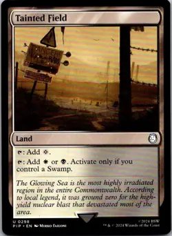 Tainted Field U Land regular Universes Beyond: Fallout 298 Near Mint - Image 1