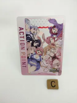 The 100 Girlfriends Promo Action Point Card Prize UAPR/RLY-AP03 Union Arena/B2 - Image 2