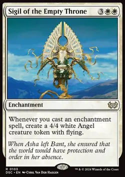 Sigil of the Empty Throne - Non-Foil - DSC - 103 | MTG Card - Image 3