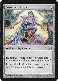 Paradise Mantle - Fifth Dawn, unplayed, Magic the Gathering, MTG, English - Image 1