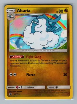 Altaria #40/70 Holo Dragon Majesty Vintage Pokemon Card - NM - Image 2