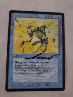 Mtg Ap Reconstruction Artist Proof Signed - Image 1