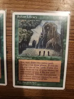 1995 MTG Sylvan Library MTG Core Set 4th Edition Regular - Image 1