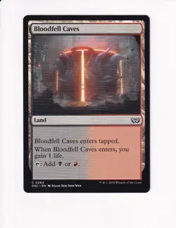 MAGIC THE GATHERING MTG COMMANDER: DUSKMOURN BLOODFELL CAVES - Image 1