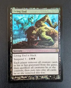 1 x FOIL Living End - Time Spiral - MTG Magic the Gathering - Black LP/NM - Image 1