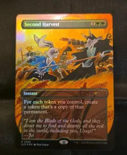 Second Harvest Foil TMNT Secret Lair Stan Sakai Teenage Mutant Ninja Turtles MTG - Image 1