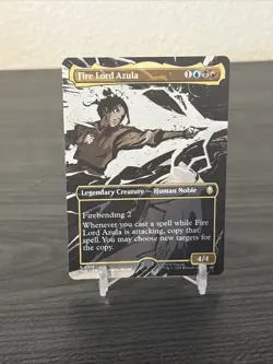 Fire Lord Azula (0313) (Borderless) [TLA - 313] - NM [Normal] TCG MTG - Image 2