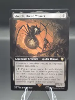 Shelob, Dread Weaver (Extended Art) Commander: the Lord of the Rings Regular - Image 1