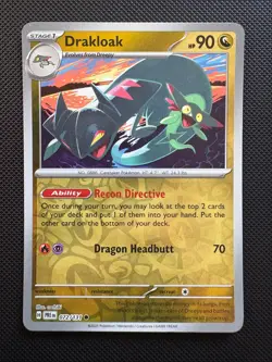Drakloak 072/131 Reverse Holo Prismatic Evolutions Pokemon Near Mint - Image 1