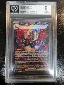 Pokemon TCG Charizard EX - Paldean Fates SIR - 234/091 - Beckett Mint 9 - Image 1